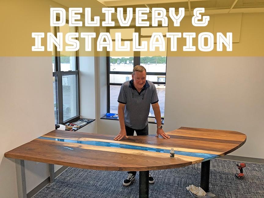 Custom furniture delivery